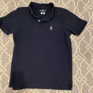 Boys psycho bunny size 3 shirt sleeve cotton polo in great condition